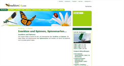 Desktop Screenshot of insekten24.com