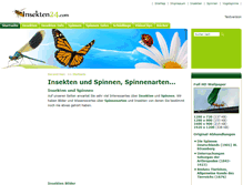 Tablet Screenshot of insekten24.com